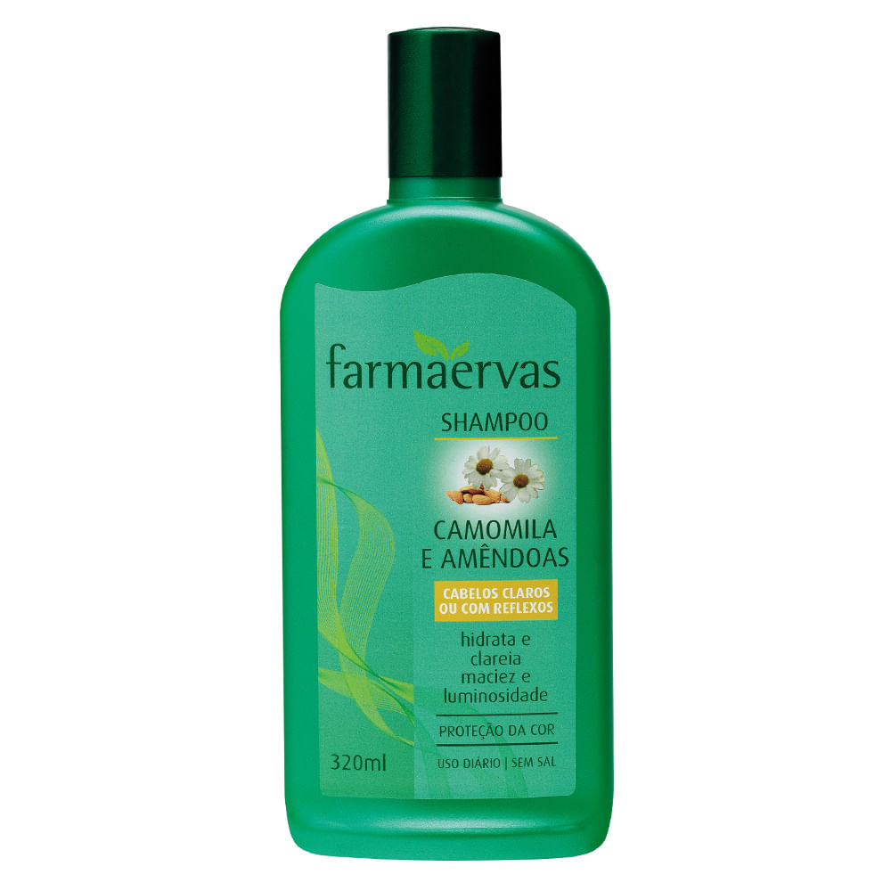 Farmaervas Camomila e Amêndoas - Shampoo - 320ml
