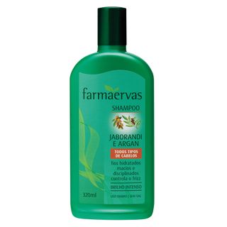 Farmaervas Jaborandi e Óleo de Argan - Shampoo - 320ml Menor preço em Farmaervas Jaborandi e Óleo de Argan - Shampoo - 320ml