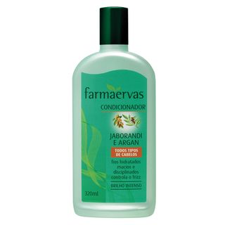 Farmaervas Jaborandi e Óleo de Argan - Condicionador - 320ml Menor preço em Farmaervas Jaborandi e Óleo de Argan - Condicionador - 320ml