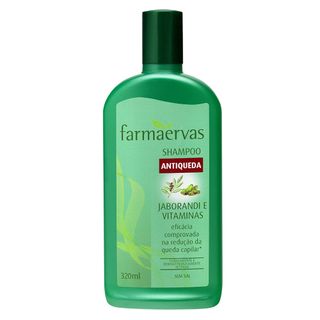Farmaervas Jaborandi e Vitaminas - Shampoo Antiqueda - 320ml Menor preço em Farmaervas Jaborandi e Vitaminas - Shampoo Antiqueda - 320ml