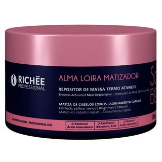 Richée Professional Soul Blond - Máscara Repositora de Massa Termo Ativado - 300g Menor preço em Richée Professional Soul Blond - Máscara Repositora de Massa Termo Ativado - 300g