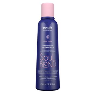Richée Professional Soul Bond - Condicionador Desamarelador - 250ml Menor preço em Richée Professional Soul Bond - Condicionador Desamarelador - 250ml
