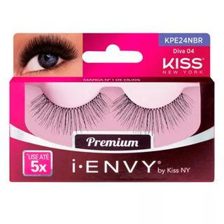 Cílios Postiços Kiss NY - I-Envy Diva - Pack Unitário Menor preço em Cílios Postiços Kiss NY - I-Envy Diva - Pack Unitário