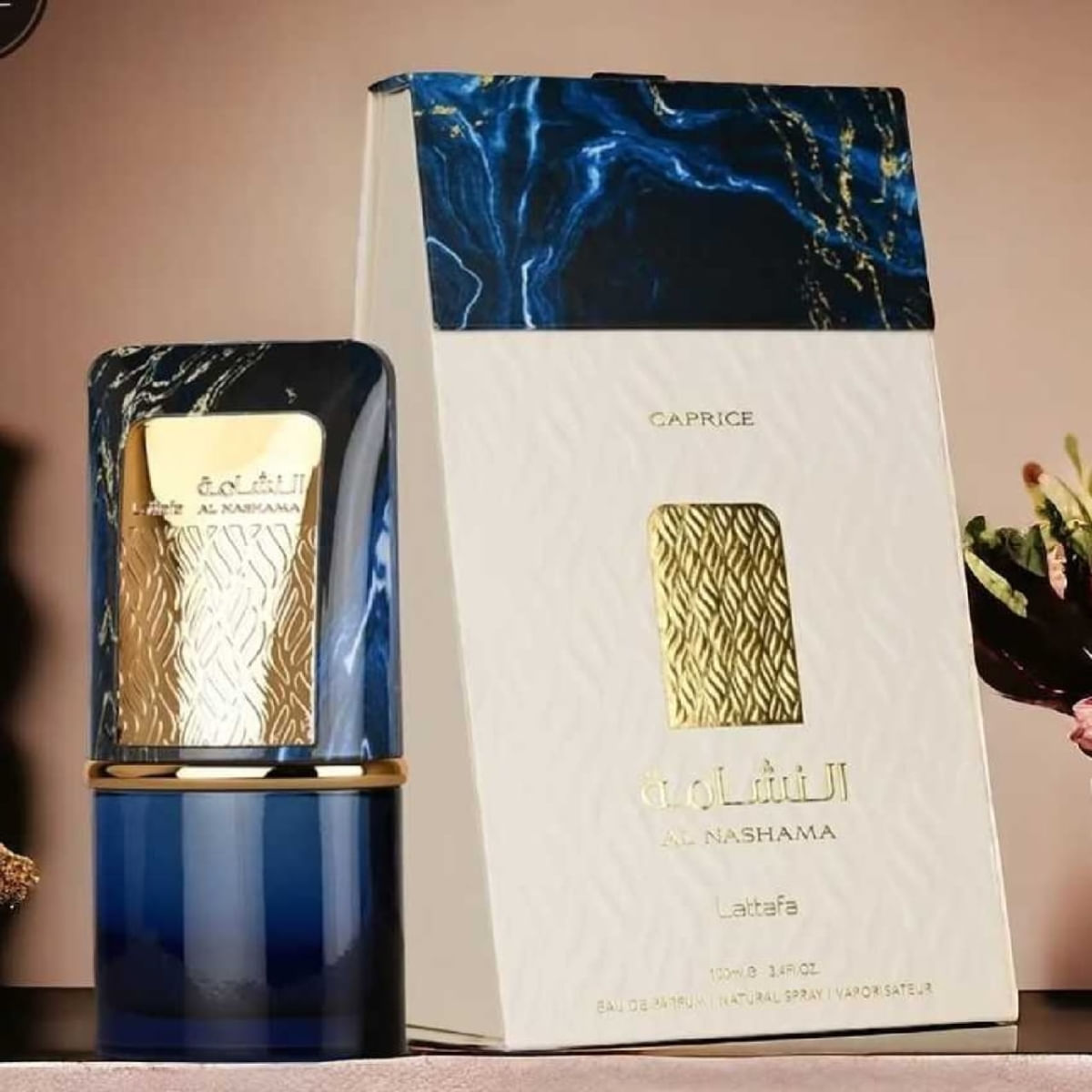 Perfume Árabe Al Nashama Caprice Lattafa Original Eau de Parfum