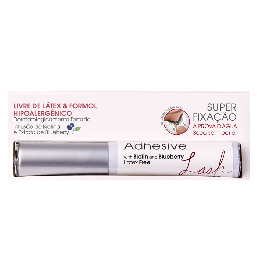 Cola para Cílios Postiços Kiss NY - Lash Couture 48h Incolor - 1 Un