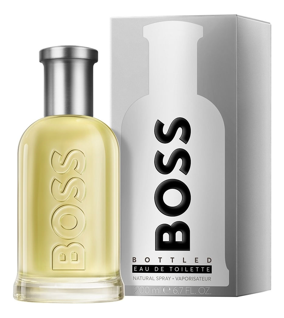 Perfume Masculino Boss Bottled Hugo Boss Eau de toilette 200ml