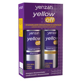 Yenzah Yellow Off Kit - Shampoo + Condicionador Menor preço em Yenzah Yellow Off Kit - Shampoo + Condicionador