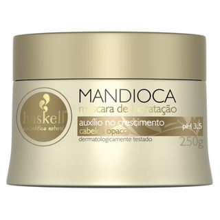 Haskell Mandioca - Máscara de Tratamento - 250g Menor preço em Haskell Mandioca - Máscara de Tratamento - 250g