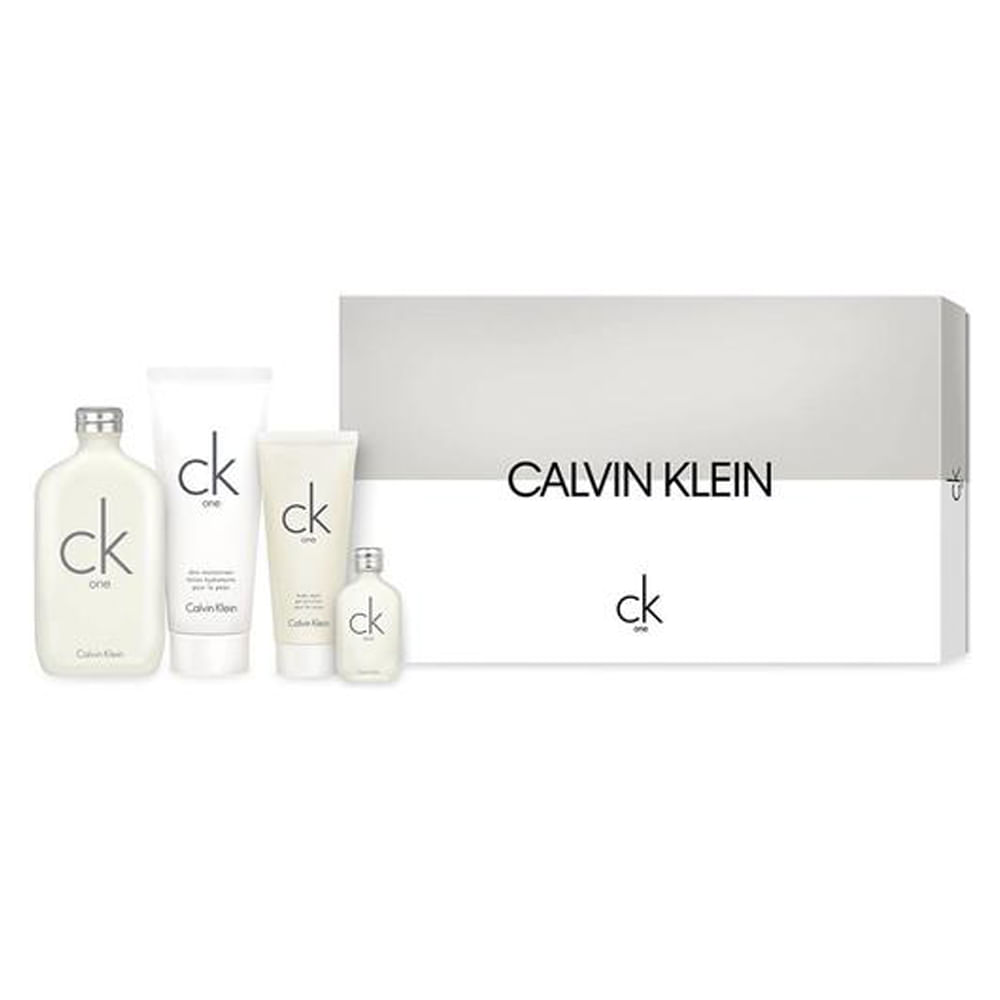 Calvin Klein Ck One Kit - EDT + AS + BW + Travel Size