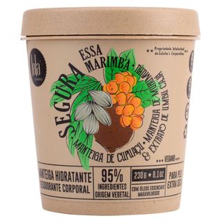 Manteiga Hidratante Lola Cosmetics - Segura essa Marimba Manteiga de Cupuaçu - 250ml Menor preço em Manteiga Hidratante Lola Cosmetics - Segura essa Marimba Manteiga de Cupuaçu - 250ml