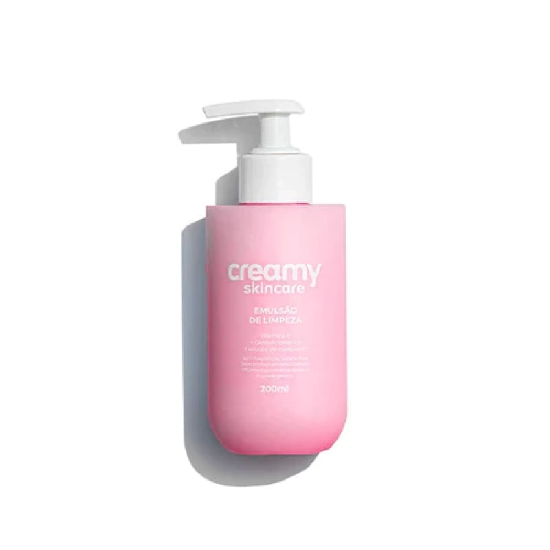 Creamy Skincare Emulsão de Limpeza Peles Secas e Sensíveis 200ml