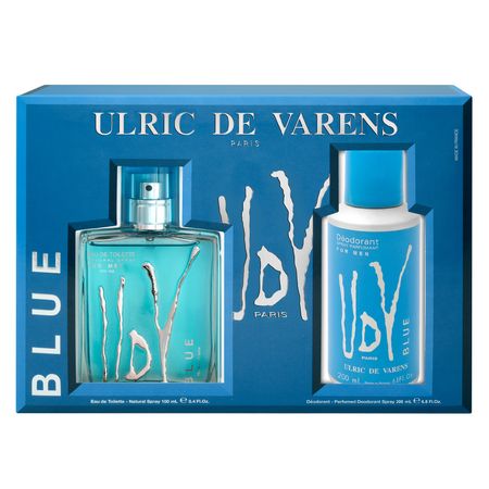 Ulric de Varens UDV Blue Kit - Perfume EDT + Desodorante - nenhuma