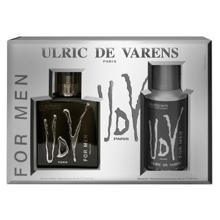 Ulric de Varens UDV For Men Kit - Perfume EDT + Desodorante Menor preço em Ulric de Varens UDV For Men Kit - Perfume EDT + Desodorante
