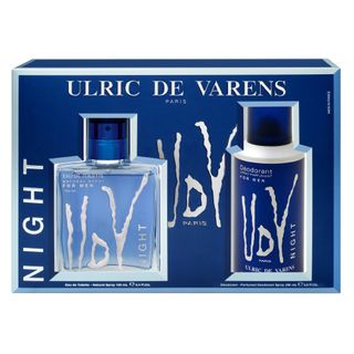Ulric de Varens UDV Night Kit - Perfume EDT + Desodorante Menor preço em Ulric de Varens UDV Night Kit - Perfume EDT + Desodorante