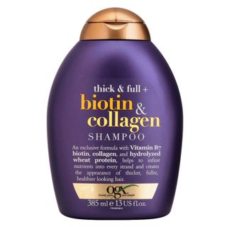 Shampoo OGX Biotin & Collagen - 385ml Menor preço em Shampoo OGX Biotin & Collagen - 385ml