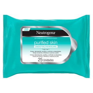 Lenço Micelar Neutrogena - Purified Skin 7 em 1 - 25 Lenços é ruim? Lenço Micelar Neutrogena - Purified Skin 7 em 1 - 25 Lenços é boa?