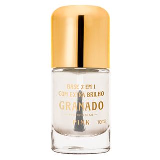 Base para Unha Granado - Pink 2 em 1 - 10ml Menor preço em Base para Unha Granado - Pink 2 em 1 - 10ml