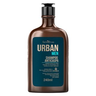 Urban Men IPA - Shampoo Anticaspa - 240ml Menor preço em Urban Men IPA - Shampoo Anticaspa - 240ml