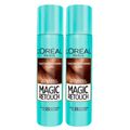 L'Oréal Paris Magic Retouch + Ganhe Cicatri Renov Kit - Leave-In + 2 Corretivos Capilar Castanho Claro Kit