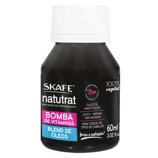 Skafe Bomba Blend de Óleos Naturat SOS - Óleo Capilar - 60ml Menor preço em Skafe Bomba Blend de Óleos Naturat SOS - Óleo Capilar - 60ml