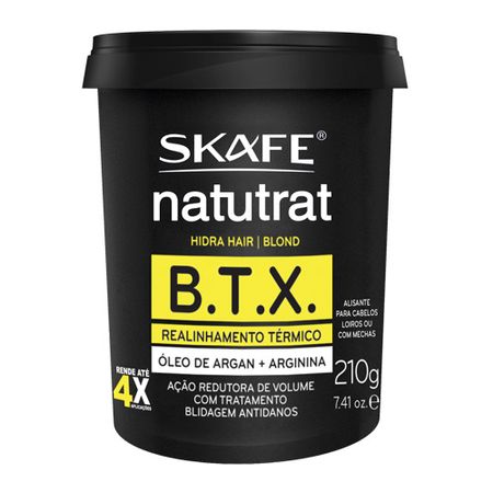 Alisante para os Cabelos Skafe - BTX Blond Natutrat - 210g