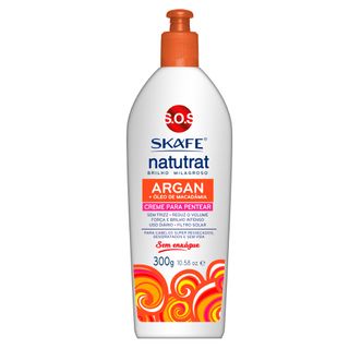 Skafe Naturat SOS Brilho Milagroso - Creme para Pentear Argan - 300g Menor preço em Skafe Naturat SOS Brilho Milagroso - Creme para Pentear Argan - 300g