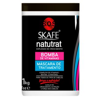 Skafe Naturat SOS Bomba de Vitaminas - Máscara de Tratamento - 1Kg Menor preço em Skafe Naturat SOS Bomba de Vitaminas - Máscara de Tratamento - 1Kg
