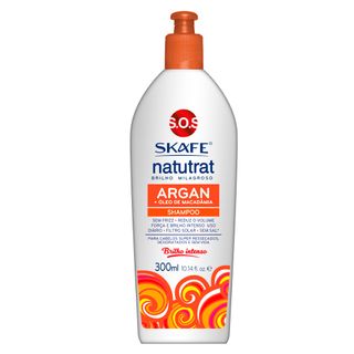 Skafe Naturat SOS Brilho Milagroso - Shampoo - 300ml Menor preço em Skafe Naturat SOS Brilho Milagroso - Shampoo - 300ml