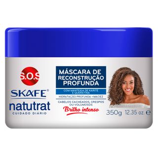 Skafe Naturat SOS Cuidado Diário - Máscara de Reconstrução Profunda - 350g Menor preço em Skafe Naturat SOS Cuidado Diário - Máscara de Reconstrução Profunda - 350g