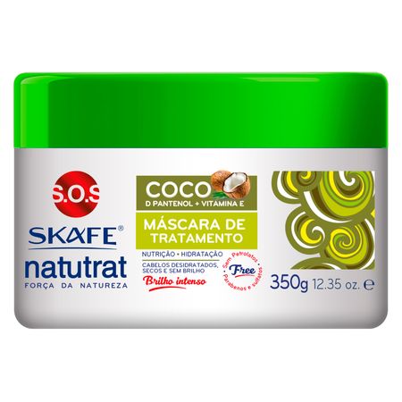 Skafe-Natutrat-SOS-Força-da-Natureza---Máscara-de-Tratamento-Coco-350g--1