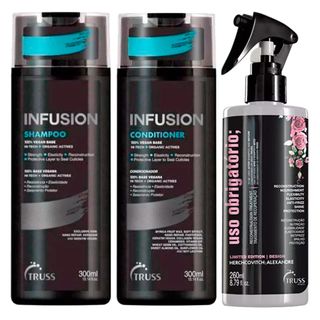 Truss Professional Infusion Kit - Sh + Cond + Reconstrutor Menor preço em Truss Professional Infusion Kit - Sh + Cond + Reconstrutor
