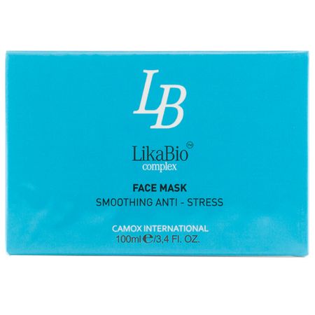 Máscara-Facial-LikaBio----Face-Mask-Smoothing-Anti-Stress-100ml--2