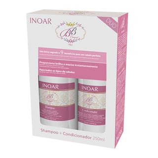 Kit Shampoo + Condicionador Inoar Duo BB Cream Menor preço em Kit Shampoo + Condicionador Inoar Duo BB Cream