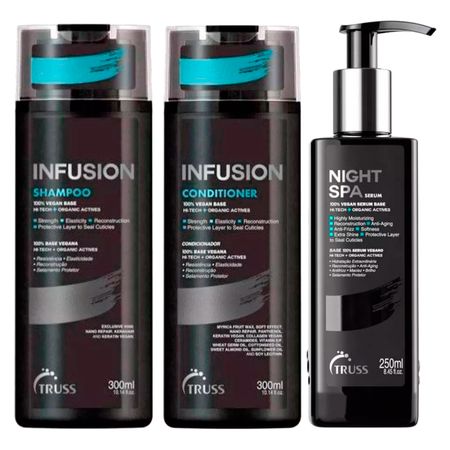 Truss Professional Infusion Kit - Shampoo + Condicionador + Sérum - Kit