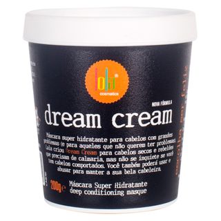 Lola Cosmetics Dream Cream Máscara Super Hidratante - 200g Menor preço em Lola Cosmetics Dream Cream Máscara Super Hidratante - 200g