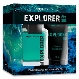 Phytoderm Explorer Deep Kit - Deo Colônia + Pós-Barba Menor preço em Phytoderm Explorer Deep Kit - Deo Colônia + Pós-Barba