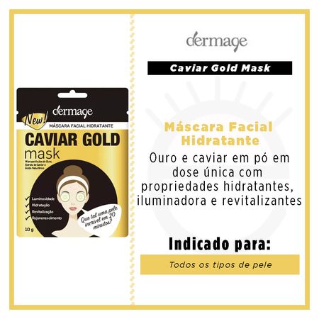 Máscara-Facial-Hidratante-Dermage-Caviar-Gold-Mask-10g--2