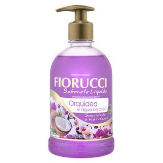 Sabonete Líquido Fiorucci - Orquídea e Água de Coco - 500ml Menor preço em Sabonete Líquido Fiorucci - Orquídea e Água de Coco - 500ml