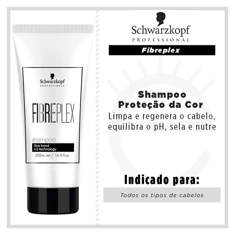 Shampoo Schwarzkopf Fibreplex - Época Cosméticos