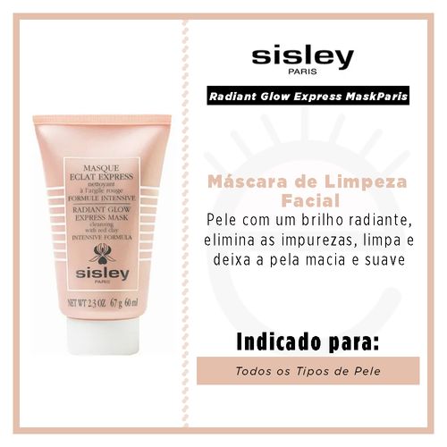 Máscara de Limpeza Facial Sisley Radiant Glow Express MaskParis - Época  Cosméticos