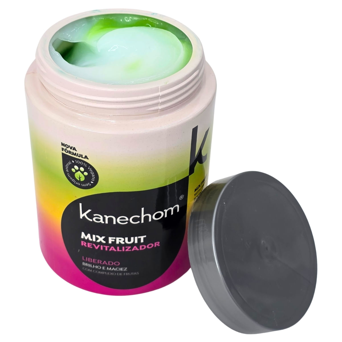 Máscara Capilar Mix Fruit Revitalizador Vegano Kanechom 1kg
