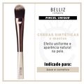 Pincel Base e Corretivo Belliz Unique 1 Un