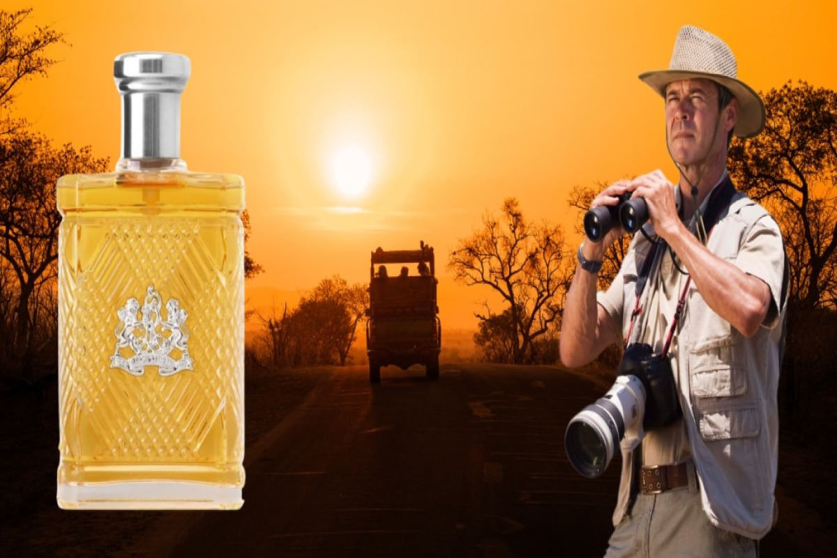 Perfume masculino Safari for men Eau de toilette 125ml nova