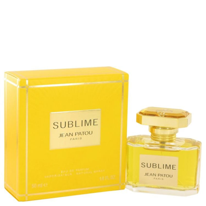 Jean Patou Sublime オードパルファム 50ml Perfume Feminino Sublime Jean Patou 50 ML Eau De Parfum - Época