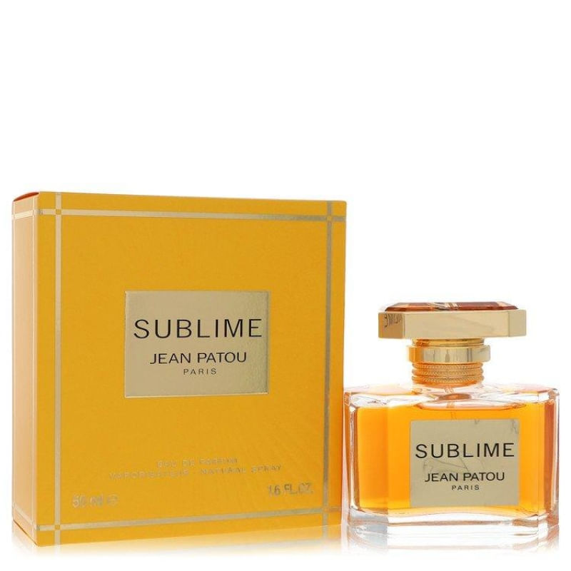 Jean Patou Sublime オードパルファム 50ml Perfume Feminino Sublime Jean Patou 50 ML Eau De Parfum - Época
