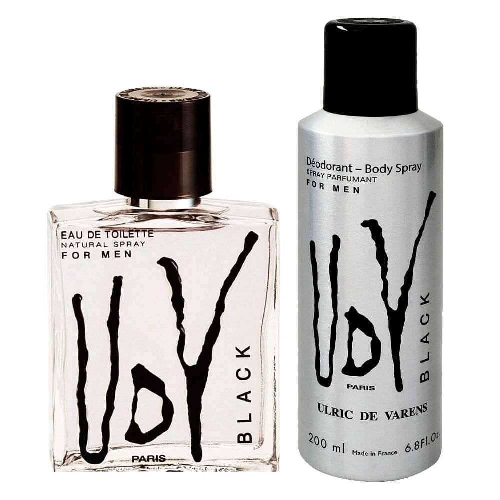 Kit Coffret Udv Black Ulrich De Varens Masculino