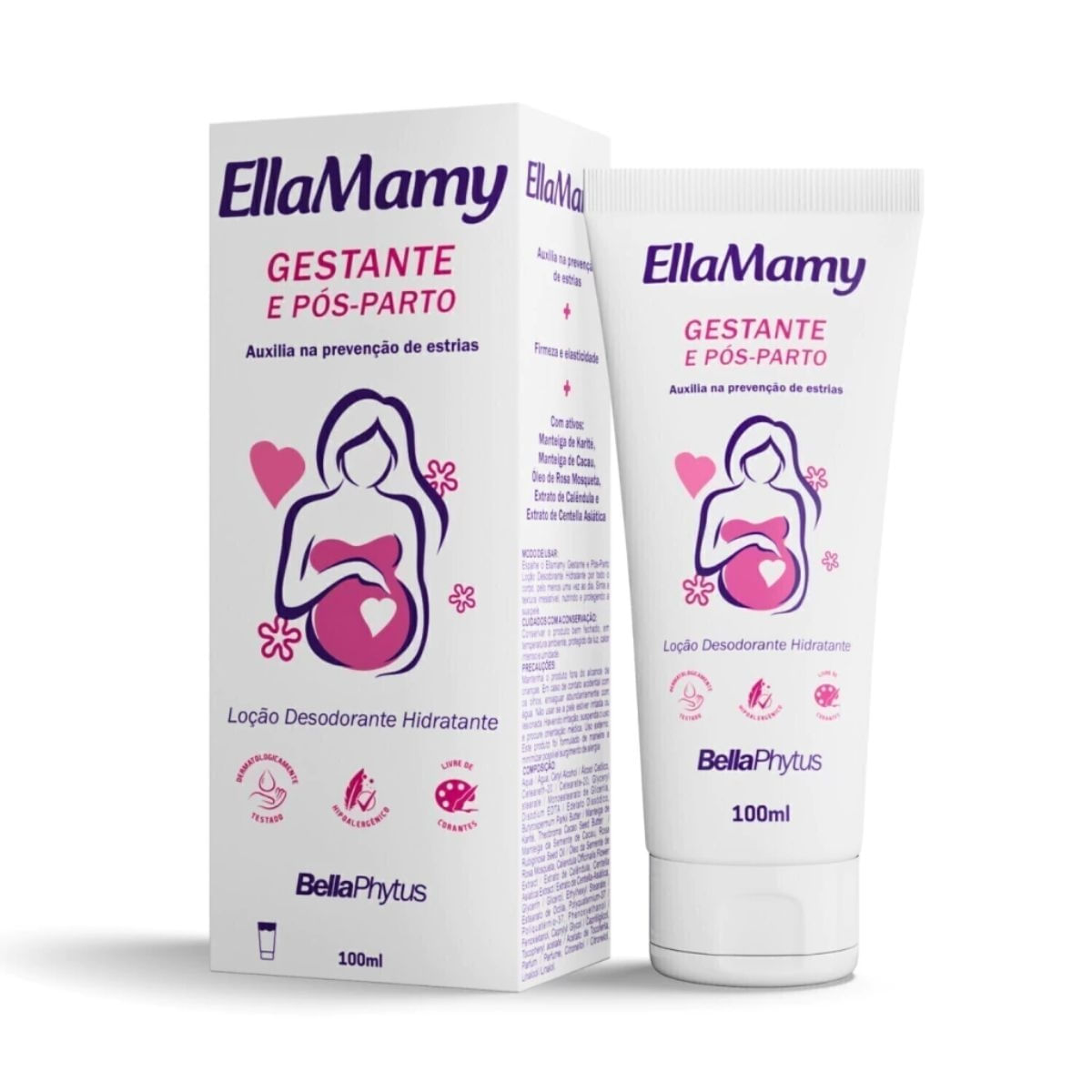 ELLAMAMY GESTANTE E POS PARTO 100G - BELLAPHYTUS