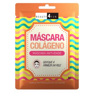 Máscara Facial Beauty 4 Fun Anti-idade Colágeno - 1 Un Menor preço em Máscara Facial Beauty 4 Fun Anti-idade Colágeno - 1 Un