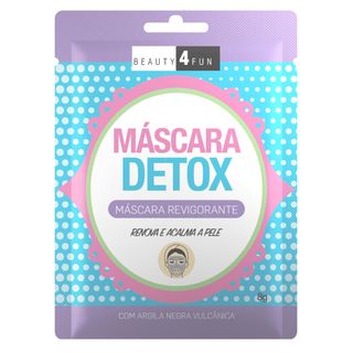 Máscara Facial Beauty 4 Fun Detox - 1 Un Menor preço em Máscara Facial Beauty 4 Fun Detox - 1 Un