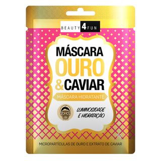 Máscara Facial Beauty 4 Fun Ouro e Caviar - 1 Un Menor preço em Máscara Facial Beauty 4 Fun Ouro e Caviar - 1 Un